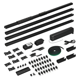 Фото #1 товара Карниз для штор с электроприводом CNK-M1-TY-RF-4M-BK (Arlight, IP20 Металл, 5 лет)