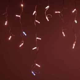 Фото #1 товара Светодиодная гирлянда ARD-EDGE-CLASSIC-2400x600-CLEAR-88LED-FLASH Rose Gold (230V, 6W) (Ardecoled, IP65)