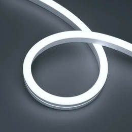 Фото #1 товара Светодиодная лента герметичная HALO-SIDE-A160-15x25mm 24V White6000 (10 W/m, IP67, 5m, wire x1) (Arlight, Вывод боковой, 3 года)