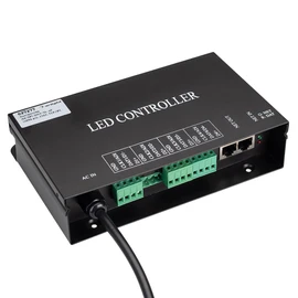 Фото #1 товара Контроллер HX-SPI-DMX-SL-4P (4096 pix, 220V, TCP/IP, add, ArtNet) (Arlight, IP20 Металл, 2 года)
