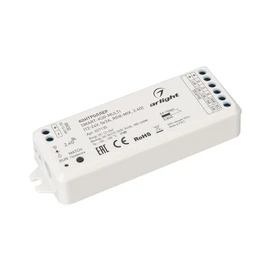 Фото #1 товара Контроллер SMART-K30-MULTI (12-24V, 5x3A, RGB-MIX, 2.4G) (Arlight, IP20 Пластик, 5 лет)