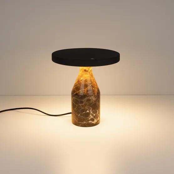 Фото #2 товара Светильник SP-CROOD-TAB-R22.5x24-7W Warm3200-MIX (CF-BK, 140 deg, 230V) (Arlight, IP20, Мрамор, 5 лет)