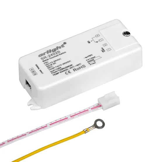 Фото товара Датчик SR-2402B (12-36V, 96-288W, Metal-Touch) (Arlight, -)