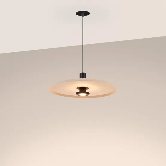 Фото #3 товара Светильник SP-KOTARO-R450-12W Warm3000 (BG-BG, 36 deg, 230V, TRIAC) (Arlight, IP20)