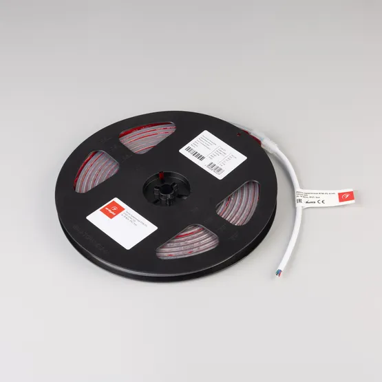 Фото #2 товара Светодиодная лента герметичная RTW-PS-A140-12mm 24V Warm2400 (4-18 W/m, IP67, 5m) (Arlight, CRI>90)