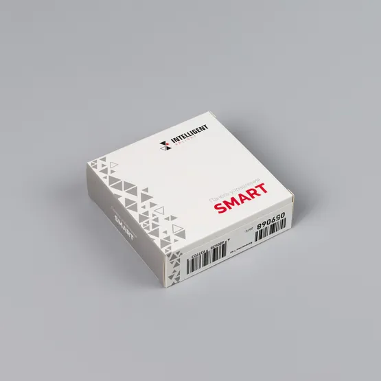 Фото #2 товара INTELLIGENT ARLIGHT Кнопочная панель SMART-RF-801-22-1G-DIM-SUF Black (3V, 2.4G) (IARL, IP20 Пластик, 5 лет)