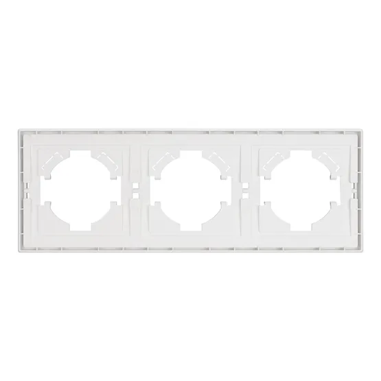 Фото #3 товара Рамка пластиковая FRM-TENDO-SFPL-3-WH (Arlight, -)