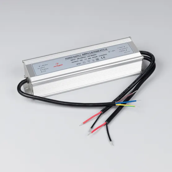 Фото #2 товара Блок питания ARPV-LG12350-PFC-A (12V, 29.0A, 350W) (Arlight, IP67 Металл, 5 лет)