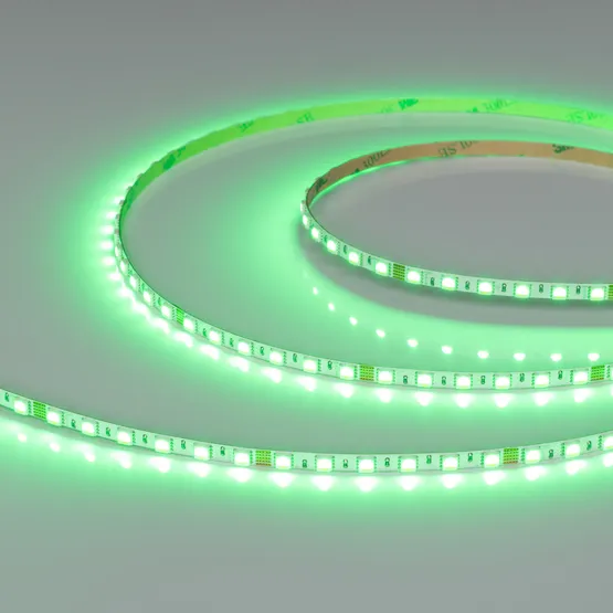 Фото #3 товара Светодиодная лента RT-H96-5mm 24V RGBW-White-4-in-1 (10 W/m, IP20, 5m) (Arlight, узкая)