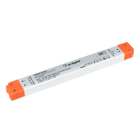 Фото товара Блок питания ARV-SP-48030-SLIM-PFC (48V, 0.63A, 30W) (Arlight, IP20 Пластик, 5 лет)