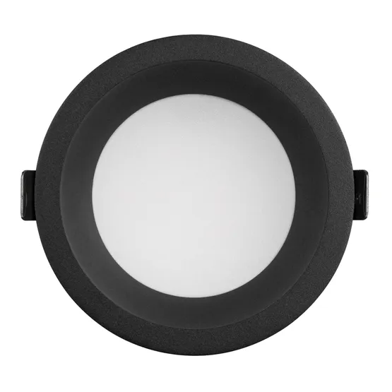 Фото #2 товара Светильник MS-DROP-BUILT-R137-24W Warm3000 (BK, 90 deg, 230V) (Arlight, IP54 Металл, 5 лет)