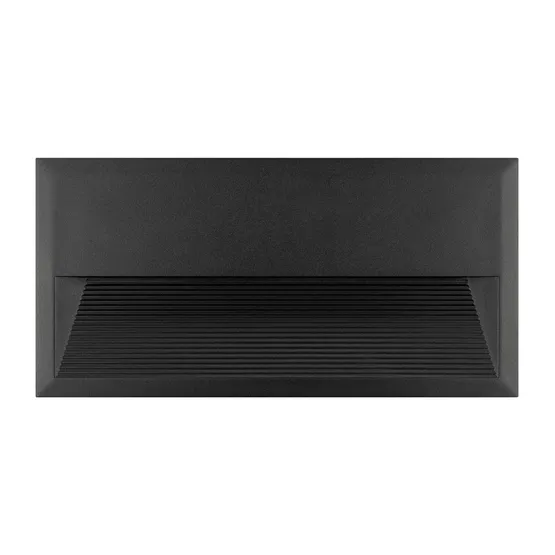 Фото #2 товара Светильник встраиваемый LTD-RIBONIK-S271x136-10W Warm3000 (Черный, 50 deg, 230V) (Arlight, IP65 Металл, 5 лет)