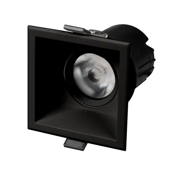 Фото #1 товара Светильник MS-FLOW-BUILT-S85x85-12W Warm3000 (BK, 38 deg, 230V) (Arlight, IP20 Металл, 5 лет)