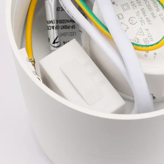 Фото #4 товара Светильник SP-POINT-SURFACE-R85-12W Warm3200-MIX (WH, 36 deg, 230V) (Arlight, IP20 Металл, 5 лет)