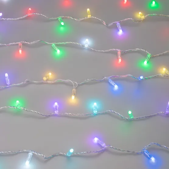 Фото #4 товара Светодиодная гирлянда ARD-STRING-CLASSIC-10000-CLEAR-100LED-SYNC RGB (230V, 6.5W) (Ardecoled, IP65)
