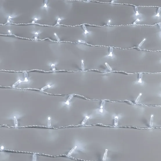 Фото #2 товара Светодиодная гирлянда ARD-STRING-CLASSIC-10000-CLEAR-100LED-STD WHITE (230V, 7W) (Ardecoled, IP65)