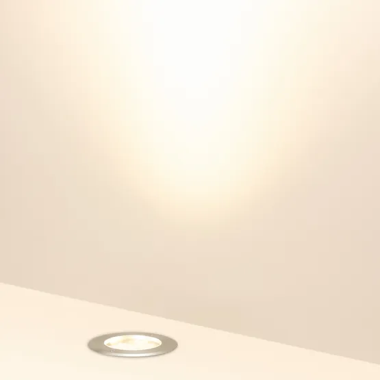 Фото #2 товара Светильник LTD-DAFNA-GROUND-R180-25W Warm3000 (SL, 20 deg, 230V) (Arlight, IP67 Металл, 5 лет)