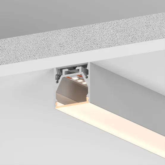 Фото #5 товара Профиль LINE-2525-2000 ANOD (Arlight, Алюминий)