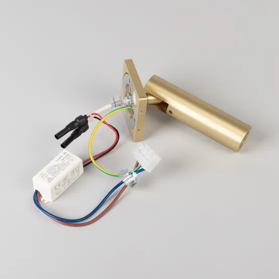 Фото #3 товара Светильник SP-READER-NB-S60x60-3W Warm2700 (GD, 20 deg, 230V) (Arlight, IP20 Металл, 3 года)