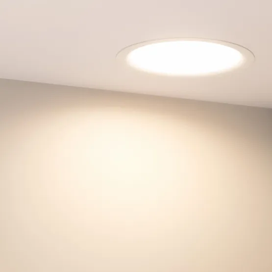 Фото #2 товара Светильник MS-BLIZZARD-BUILT-R165-16W Warm3000 (WH, 100 deg, 230V) (Arlight, IP20 Металл, 3 года)