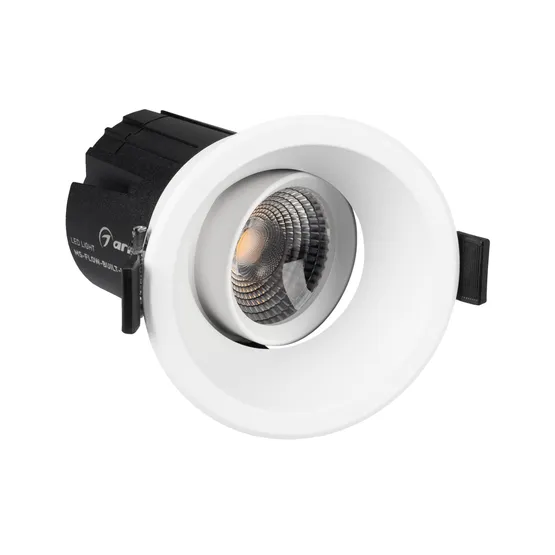 Фото #6 товара Светильник MS-FLOW-BUILT-R85-6W Day4000 (WH, 55 deg, 230V) (Arlight, IP20 Металл, 5 лет)