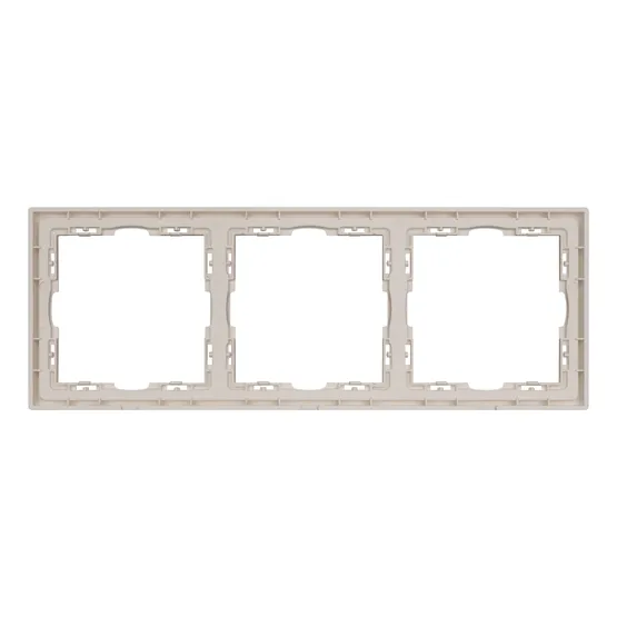 Фото #2 товара Рамка пластиковая FRM-NOBE-SFPL-3-CA (Arlight, -)