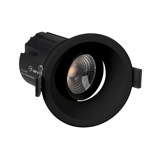 Фото #7 товара Светильник MS-FLOW-BUILT-R85-6W Warm3000 (BK, 15 deg, 230V) (Arlight, IP20 Металл, 5 лет)