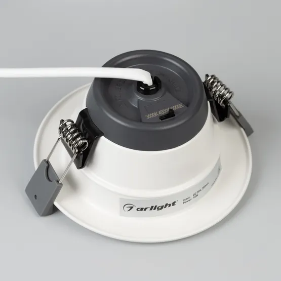 Фото #2 товара Светильник IM-CYCLONE-R115-10W Day4000-MIX (WH, 90 deg) (Arlight, IP40 Металл, 3 года)