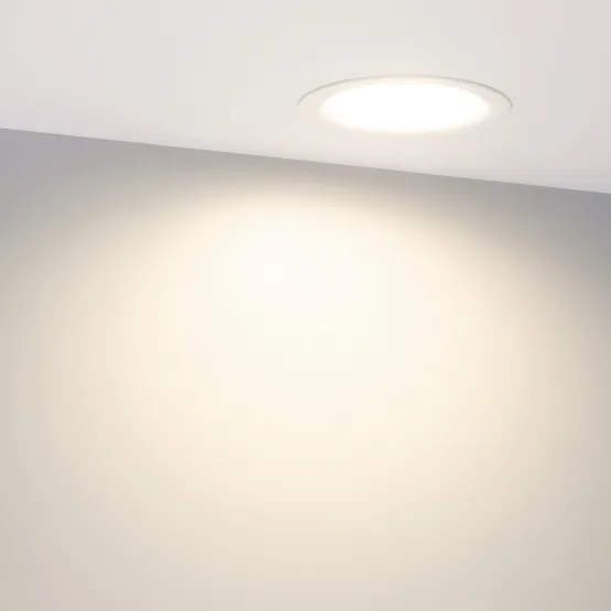 Фото #2 товара Светильник MS-BLIZZARD-BUILT-R102-8W Day4000 (WH, 100 deg, 230V) (Arlight, IP20 Металл, 3 года)