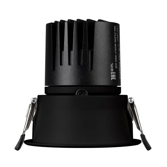 Фото #2 товара Светильник MS-FLOW-BUILT-R85-6W Warm3000 (BK, 15 deg, 230V) (Arlight, IP20 Металл, 5 лет)