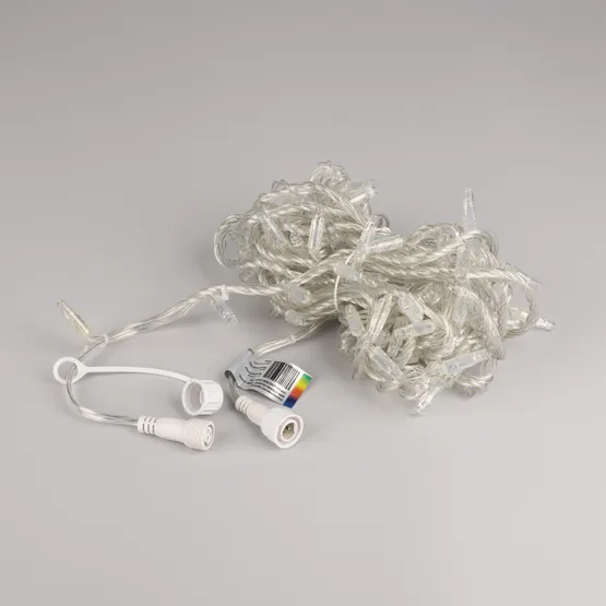 Фото #2 товара Светодиодная гирлянда ARD-STRING-CLASSIC-10000-CLEAR-100LED-LIVE RGB (230V, 7W) (Ardecoled, IP65)