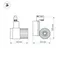 Минифото #3 товара Светодиодный светильник LGD-537BWH-40W Warm White (Arlight, IP20 Металл, 3 года)