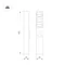 Минифото #5 товара Светильник LGD-TILLIS-BOLL-SOCKET-H900-12W Warm3000 (GR, 92 deg, 230V) (Arlight, IP54 Металл, 3 года)