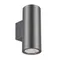 Минифото #1 товара Светильник LGD-RAY-WALL-TWIN-R65-2x9W Warm3000 (GR, 23 deg, 230V) (Arlight, IP65 Металл, 3 года)